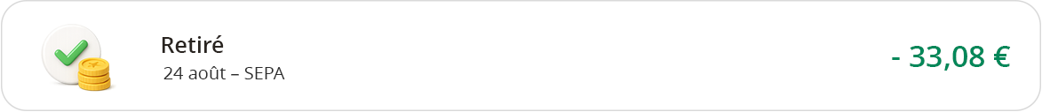 Payout listing